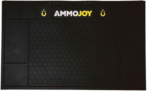 Black Silicone Gun Takedown Mat - Protective Firearm Maintenance Surface in Saudi Arabia