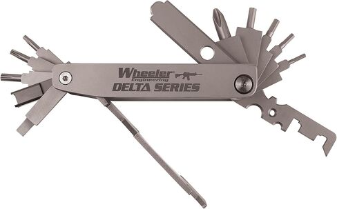 Wheeler Compact Multi-Tool for Tactical Rifles Gunsmithing Cleaning Rebuild and Maintenance with Nylon Belt Sheath for Convenient Carry in Kuwait