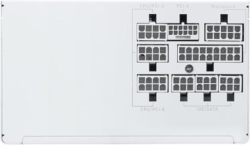 مزود طاقة SAMA White 650W - مزود طاقة معياري بالكامل 80 Plus معتمد من الذهب ATX 3.1 وPCIE 5.1، يدعم وحدات معالجة الرسومات من سلسلة RTX 30/40 in Kuwait