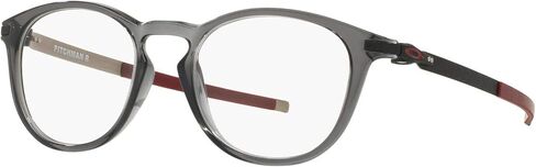 Oakley OX8105 Pitchman R Prescription Eyewear Frames, Titanium/Demo Lens, 52 mm in Saudi Arabia