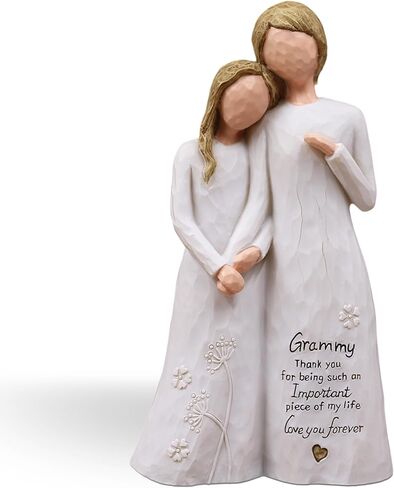 Aunt Birthday Gifts, Gifts for Aunts from Niece, Auntie Gift Ideas, Best Aunt Ever Gift, Aunt Niece Embrace Hand-Painted Resin Figurine in Saudi Arabia