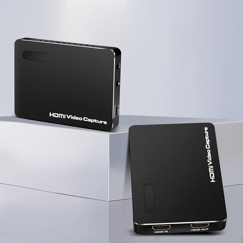 بطاقة التقاط فيديو ACHAVE Hdmi USB 3.1، 4K60 HDMI2.0 مع VRR HDR، 2K144FPS 1080P240FPS، MJPEG/YUY2/NV12/I420/XRGB/P010، HDMI منخفض الكمون للغاية إلى USB-C، بطاقة التقاط للبث in Kuwait