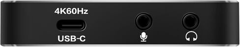 بطاقة التقاط فيديو ACHAVE Hdmi USB 3.1، 4K60 HDMI2.0 مع VRR HDR، 2K144FPS 1080P240FPS، MJPEG/YUY2/NV12/I420/XRGB/P010، HDMI منخفض الكمون للغاية إلى USB-C، بطاقة التقاط للبث in Kuwait