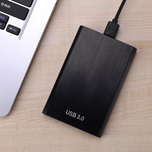 محرك أقراص SSD خارجي محمول سعة 1 تيرابايت USB 3.0، محرك أقراص الحالة الصلبة Sata سريع وقوي للكمبيوتر الشخصي Mac PS5 Xbox والكمبيوتر المحمول، مقاوم للماء والصدمات PSSD لتخزين النسخ الاحتياطية لصور الفيديو in Kuwait