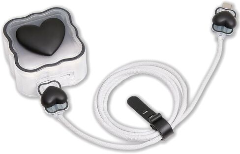 متوافق مع غطاء شاحن iPhone 35W Dual USB-C، لطيف ثلاثي الأبعاد بتصميم موجات القوس وواقي كابل الشاحن لمحول طاقة Apple 35W مزدوج USB-C، أرجواني in Kuwait