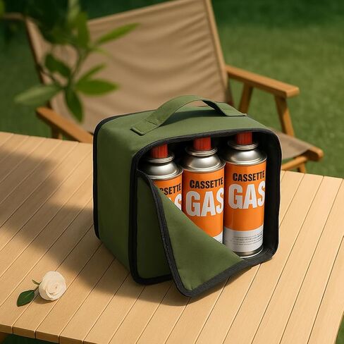Outdoor Camping Cookware Storage Bag - Portable Handheld Organizer for Grill Pans, Utensils, and Kitchen Tools - Durable Carrier for BBQ and Picnic Gear in Saudi Arabia