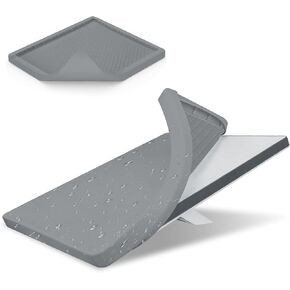 غطاء حماية Anbee متوافق مع طبق Starlink Mini Satellite، غطاء حماية مقاوم للصدمات، غطاء سيليكون مقاوم للماء للسفر والتخييم في الهواء الطلق (أبيض) in Kuwait