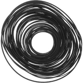 Vaguelly 40pcs Rubber Cassette Recorder Belts Mixed for Tape Player Maintenance Easy to Use High Fidelity Sound for Various Cassette Players and Recorders in Saudi Arabia