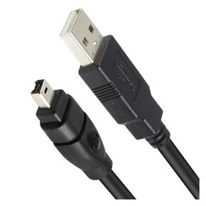 USB ذكر إلى Firewire IEEE 1394 4 Pin ILink كابل سلك محول لـ DCR-TRV75E DV 1.8m/3m/4.5m(4.5m) in Kuwait