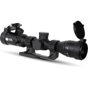 Monstrum Ladon 2-10x32 MPVO نطاق البندقية مع AO قابل للتعديل الهدف ونطاق الإزاحة in Kuwait