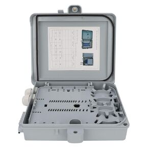 WALFRONT IP65 12 Core FTTH Fiber Optic Distribution Box Durable Indoor Outdoor, Efficient Cable Management & Versatile Installation for Home or Office in Saudi Arabia