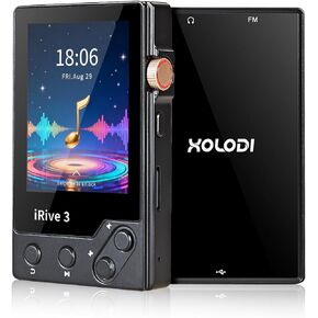 iRive3 MP3 Player Clear HiFi Stereo Sound 32GB Bluetooth Music Player with FM Radio Voice Recorder Expandable up to 128GB in Saudi Arabia