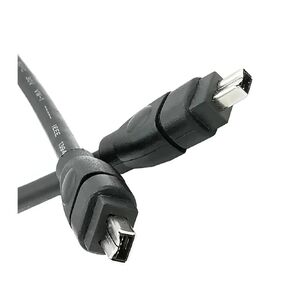 سلك كابل FireWire 400 4 دبوس إلى ذكر إلى DV Firewire IEEE 1394 للكمبيوتر الشخصي إلى كاميرا الفيديو (1.8 متر) in Saudi Arabia