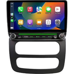 Car Radio for Dodge Ram 1500 2500 3500 2002 2003 2004 2005, 10.1 inch Touchscreen Wireless Carplay & Android Auto Stereo Upgraded with 8Core 4+64G Bluetooth 5.0 GPS Navi SWC WiFi FM DSP Camera in Saudi Arabia