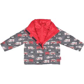 ONE KID The Road Coat Vegan | Car Seat Safe Winter Jacket | Crash Tested | Two-Layer Zipper System | Allergy-Friendly Insulation | Baby & Toddler Winter Coats | Unisex 6 Months–8 Years | Rescue in Saudi Arabia