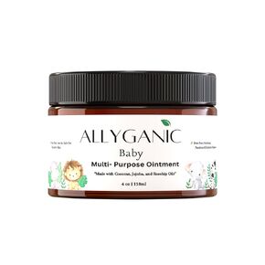 Multipurpose Baby Ointment– Gentle, All-Natural Moisturizer for Sensitive Skin, Diaper Rash, Dry Patches- Made with Organic Ingredients – Hypoallergenic, Fragrance-Free in Saudi Arabia