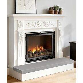 مدفأة الطفل التدقيق 80 ''، وسادة الموقد الحرس الزاوية لإثبات الطفل، رغوة الذاكرة الطوب مكان الحريق الوفير حامي وسادة مقعد لينة للأطفال الرضع الأطفال الصغار، رمادي in Kuwait