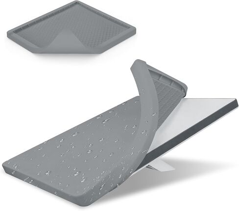 غطاء حماية Anbee متوافق مع طبق Starlink Mini Satellite، غطاء حماية مقاوم للصدمات، غطاء سيليكون مقاوم للماء للسفر والتخييم في الهواء الطلق (أبيض) in Kuwait