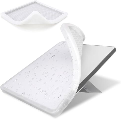 Anbee Protective Case Cover Compatible with Starlink Mini Satellite Dish, Shockproof Protector Cover, Waterproof Silicone Case for Outdoor Travel & Camping (White) in Saudi Arabia
