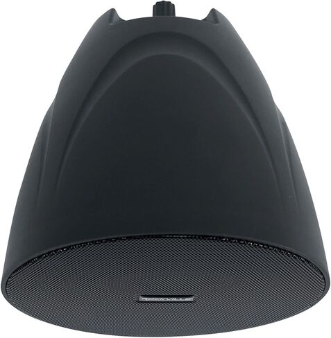 Rockville PEN-525T 5.25 in 70V Hanging Pendant Speakers, Black Finish, Suspension Cable Mount, for Restaurants and Bars, 12-Piece in Saudi Arabia