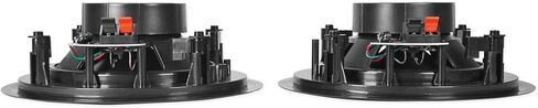 Rockville HC85 8-in 700-Watt in-Ceiling Home Theater Speakers 8-Ohm Black, Polypropylene Cone, Mylar Dome Tweeter, Paintable Grills, 4-Piece in Saudi Arabia
