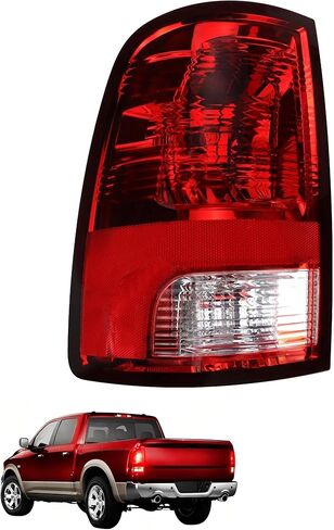 Tail Light Assembly Pair Compatible with Dodge Ram 1500 09-18, 2500 3500 10-18, 1500 Classic 19-22, Replaces CH2819124 CH2818124, Driver & Passenger Side (Halogen Models Only) in Saudi Arabia