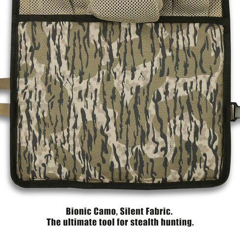 UIIHUNT Saddle Hunting Knee Cushion: Dual Knee Pads with 3 Utility Pockets, Tree Saddle Knee Cushion Pad with Adjustable Strap, Camo Hunting Knee Pads, Saddle Hunting Accessories Gear in Saudi Arabia