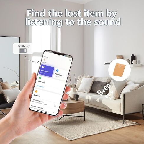 Wallet Tracker Card,MFi Certified Smart Tracker Compatible with iOS-Find My App,Ultra Slim 0.07in,IP68 Waterproof,Supports Wireless chargingTracker Card for Wallets,Passports,Luggage and Pets in Saudi Arabia