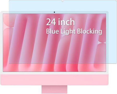 MUBUY-GOL Anti-Blue Light Screen Protector for Apple iMac 24 Inch (M4/M3/M1 Chip), Anti Glare and Anti Fingerprint (Matte) Shield in Saudi Arabia