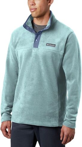 Columbia Mens Steens Mountain Half Snap Fleece Jacket, Collegiate Navy/Dark Mountain, Large in Saudi Arabia