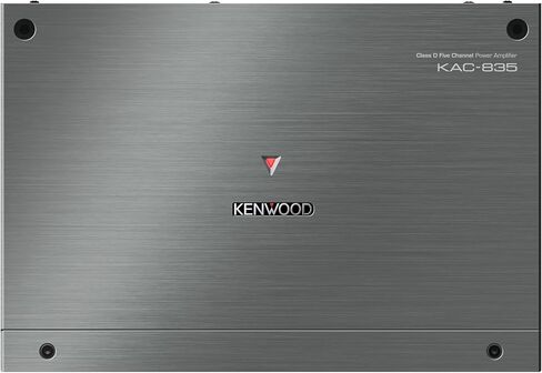 KENWOOD KAC-835 Class D 5-Channel Power Amplifier – 1600W All-in-One Amp for Superior Sound Quality, Versatility, and Advanced Protection in Saudi Arabia