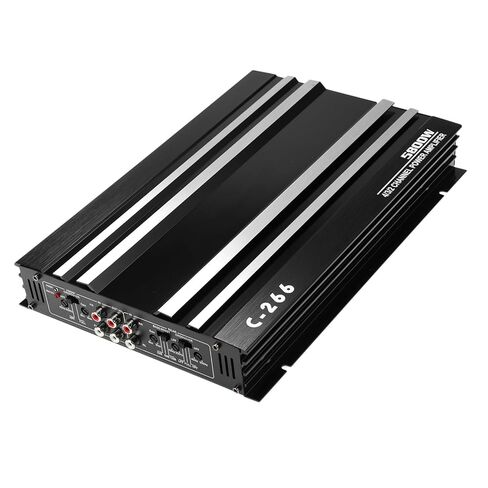 Ejoyous Car Amplifier, 4 Channel 12V 0W Aluminum Alloy Vehicle Amp, Quick Heat Dissipation in Saudi Arabia