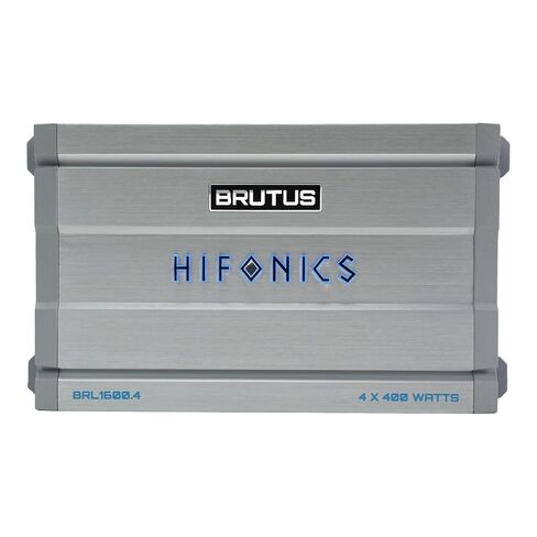 Hifonics Brutus BRL1600.4 car Audio Four Channel Amplifier Delivering 1600 watts RMS with a Built-in UV Meter and Intelligent Power Management System. in Saudi Arabia