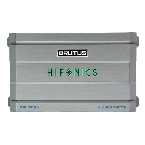 Hifonics Brutus BRL1600.4 car Audio Four Channel Amplifier Delivering 1600 watts RMS with a Built-in UV Meter and Intelligent Power Management System. in Saudi Arabia
