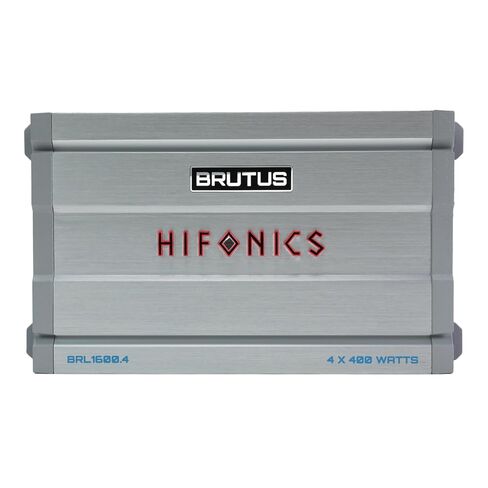 Hifonics Brutus BRL1600.4 car Audio Four Channel Amplifier Delivering 1600 watts RMS with a Built-in UV Meter and Intelligent Power Management System. in Saudi Arabia