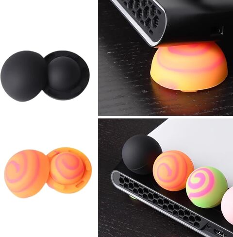 Multi-Angle Heat Dissipation Mats for Laptops with Non-Slip Silicone Construction and Compact Storage Cooling Ball Silicone Notebook Cooling Feet in Kuwait