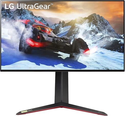 LG 27G810A-B شاشة ألعاب Ultragear 4K UHD (3840 x 2160) IPS مقاس 27 بوصة، وضع مزدوج UHD 180 هرتز أو FHD 360 هرتز، 1 مللي ثانية، NVIDIA G-Sync، AMD FreeSync Premium، VESA DisplayHDR 400، HDMI 2.1، أسود in Kuwait