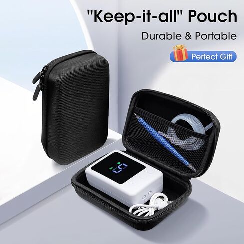 قلم رسم ماسي كهربائي، قلم فني ماسي مفرغ لاسلكيًا مع حقيبة تخزين، شفط قابل للتعديل 5 مستويات، بطارية قابلة لإعادة الشحن 10 ساعات، أدوات إكسسوارات فنية ماسية للبالغين، رسام إلكتروني لا يحتاج إلى حد أقصى in Kuwait