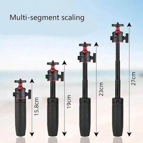 Foldable Holder Camera Tripod Outdoor Desktop Handheld Stabilizer Tripod Replacement for Travel Extendable Camera Tripod in Saudi Arabia