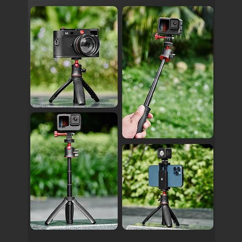 Foldable Holder Camera Tripod Outdoor Desktop Handheld Stabilizer Tripod Replacement for Travel Extendable Camera Tripod in Saudi Arabia