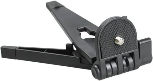 Stable Miniature Travel Tripod for Vlog Streaming Photography Compactly Foldable ABS Construction Design 1/4inch Portable Camera Tripod Stand in Saudi Arabia