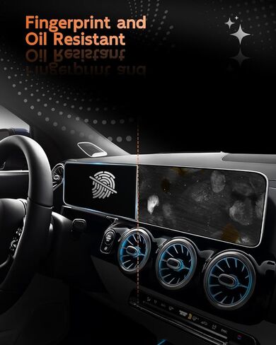 CDEFG (قطعتان من الزجاج المقسى لـ 2020-2025 2026 Mercedes Benz GLA GLB CLA250 2022-2024 EQB واقي شاشة، شاشة لمس 10.25 بوصة، لملحقات EQB GLB GLA CLA 250 in Saudi Arabia