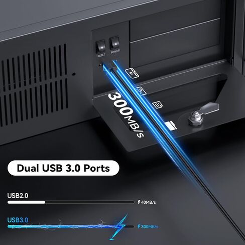 هيكل خادم 4U، حافظة خادم مع فتحات محرك أقراص ثابتة و7 فتحات PCI، حافظات مثبتة على حامل لمركز البيانات والألعاب، تدعم اللوحات الأم ATX، Micro-ATX، Mini-ITX، 2X Front USB 3.0، لوحة أمامية قابلة للقفل in Kuwait