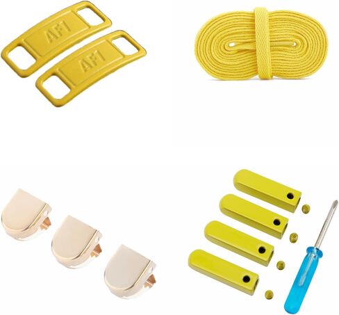 Sneaker Shoe Lace Charms for Nike Air Force 1 (AF1) | Personalize with Vibrant and Colorful Lace Charms for Nike Air Force 1 by And One in Saudi Arabia