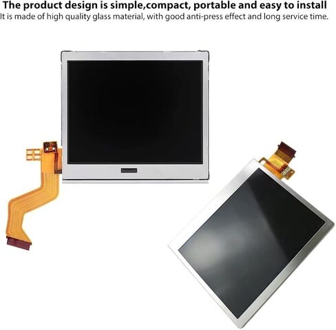 Bottom Upper Screen Replacement Lower Top LCD Screen Display Panel Replacement Repair Part for Nintendo DS Lite NDSL in Saudi Arabia