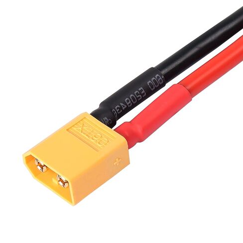 XT60 XT-60 Extension Cable, XT60 Male to XT60 Female Adapter Extension Cord with 50cm 12AWG Silicone Wire for Solar Panel RV Automotive RC Lipo Battery in Saudi Arabia