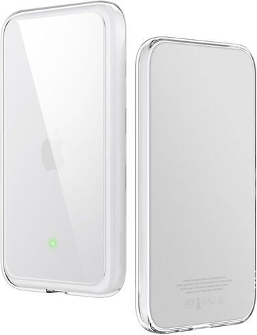 حافظة Elago Hybrid Clear متوافقة مع حزمة بطارية MagSafe لجهاز iPhone Air - PC + تقنية TPU الهجينة، مضادة للاصفرار، شفافة كريستالية، غطاء مقاوم للصدمات، حافظة واقية (شفافة) in Saudi Arabia