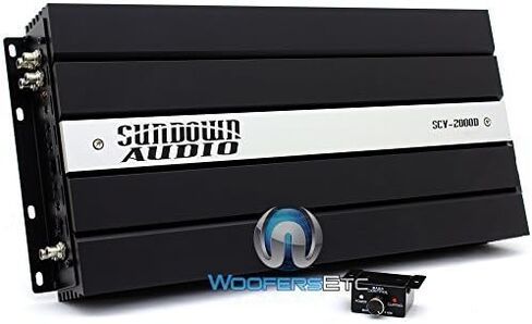 مضخم الصوت من سلسلة Sundown Audio SCV (SCV-2000D | قطعة واحدة | 2000 واط) in Saudi Arabia