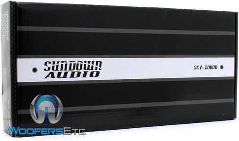 مضخم الصوت من سلسلة Sundown Audio SCV (SCV-2000D | قطعة واحدة | 2000 واط) in Saudi Arabia