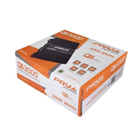 PRV Audio QS3000 2 Ohm 3000 Watt Amp Car Audio Amplifier Full Range HD Sound 3K Car Amp with Built-in HPF and LPF Controls for PRO Audio Loudspeaker Systems in Saudi Arabia